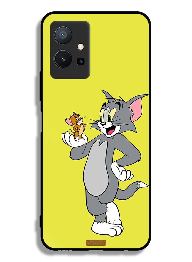 Tolwak غطاء واقي لهاتف Vivo T1 5G - توم وجيري - Image 2