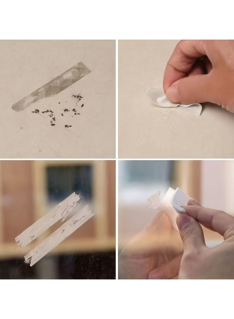 EVEREEN 36-Pack Unscented Glue Removal Wipes for Sticky Residue & Adhesive, Cleaning Pads for Glass, Tape, Marks - Quick & Easy Surface Cleaner for Office, Car & Household Use - Image 2