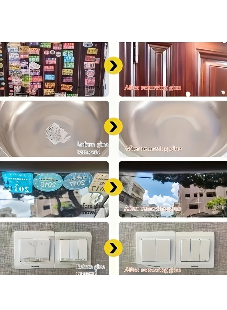 EVEREEN 36-Pack Unscented Glue Removal Wipes for Sticky Residue & Adhesive, Cleaning Pads for Glass, Tape, Marks - Quick & Easy Surface Cleaner for Office, Car & Household Use - Image 4