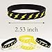 PIBIPAID 24 Lightning bolt Rubber Silicone Wristbandsfor Flash Weather Birthday Party Favors Supplies Decorations Favors - Image 4