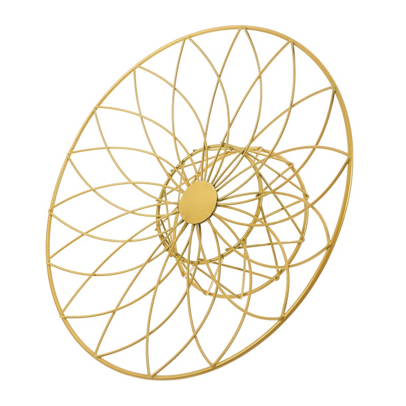 Metal Wire Fruit Basket Metal Snack Basket Delicate Storage Basket Metal Bread Storage Basket - Image 5