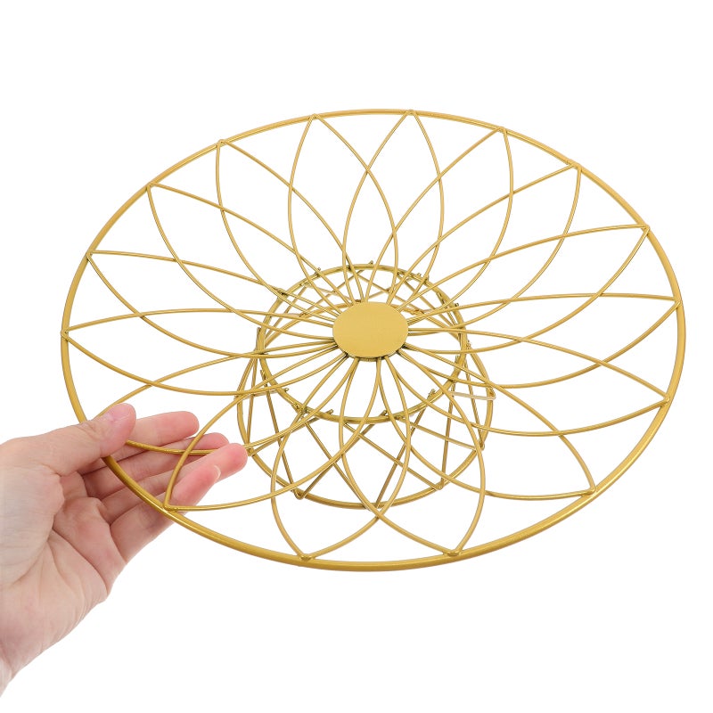 Metal Wire Fruit Basket Metal Snack Basket Delicate Storage Basket Metal Bread Storage Basket - Image 3