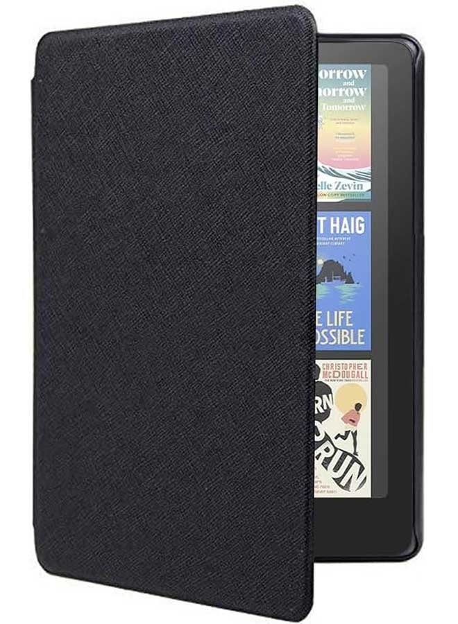 Tersely Slimshell Case Cover for 7" All-New Kindle Paperwhite 12th 2024 or Kindle Colorsoft 1st 2025 Signature Edition, Magnetic Shell Cover with Auto Sleep/Wake- Black - Image 1