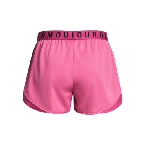 Under Armour Women's Play Up Twist 3.0 Shorts, (686) Astro Pink/Astro Pink/Black, Medium - Image 4
