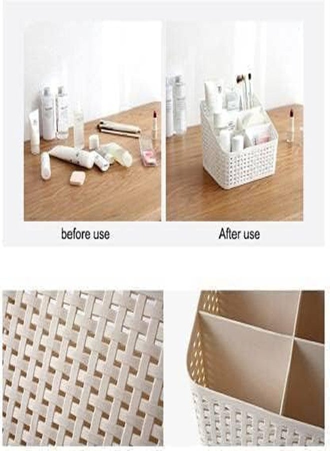 EAGEAN Divider Plastic Multi Utility Stand/Cutlery Rack Holder - Assorted Colour, 1 pc - Image 2