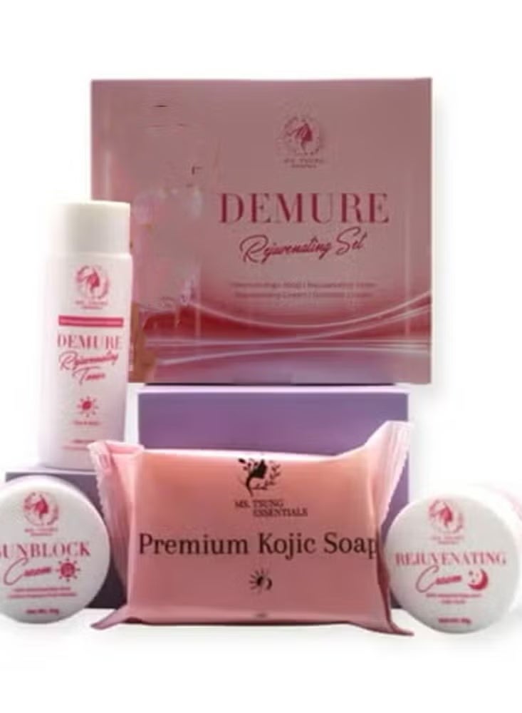 أساسيات السيدة تسونغ مجموعة تجديد البشرة من السيدة تسونغ ديمور للعناية بالبشره وتجديدها ولمعانها - Image 1