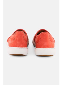 clarks Women Standard Nalle Violet Slip On Casual Shoes, Dark Orange  - Image 2