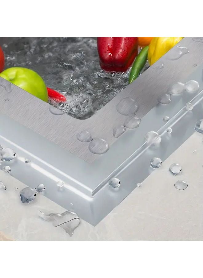 شريط مطبخ أسود مقاوم للماء ومناسب للتسرب ومقاوم للرياح، مقاس 50 مم × 393.7 بوصة، لإصلاح الجدران وترقيع النوافذ وتغطية الفواصل. - Image 5