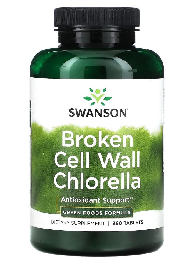 Broken Cell Wall Chlorella 360 Tablets