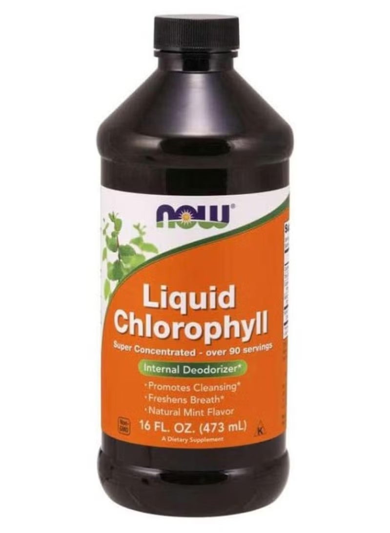 NOW LIQUID CHLOROPHYLL 16FL .OZ (473ML) - Image 1