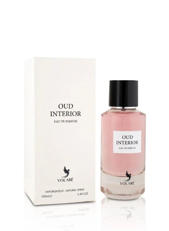 فولاري عطر عود إنتيريور او دي برفيوم من فولاري للنساء - 100 مل (مستوحى من عود أصبهان ) - Image 1