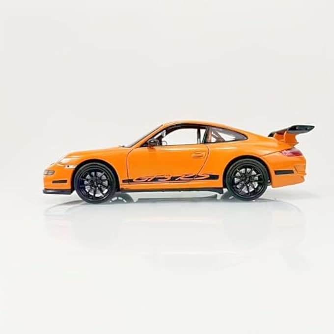 Welly 1:24 SCALE DIE-CAST PORSCHE 911 GT3 RS (992) MODEL CAR | PREMIUM COLLECTIBLE DISPLAY VEHICLE | REALISTIC DETAILING FOR CAR ENTHUSIASTS, YISTS AND COLLECTORS - Image 4