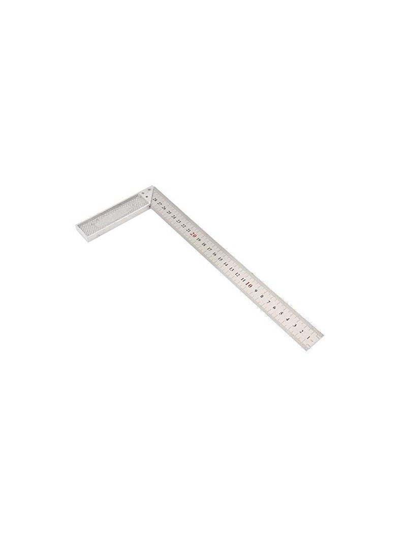 erorex 90 Degree Straight Ruler L Shaped Ruler Straightedge Right Angle Ruler Woodworking Measuring Gauge 30cm  - Image 4
