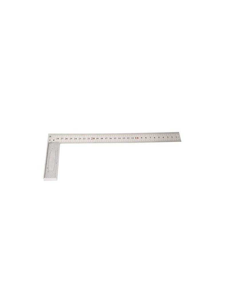 erorex 90 Degree Straight Ruler L Shaped Ruler Straightedge Right Angle Ruler Woodworking Measuring Gauge 30cm  - Image 1