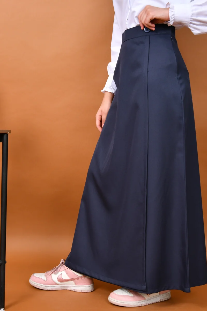 HAWRAA ABAYA Two-piece school uniform: classic straight skirt and short collared jacket for middle and high school