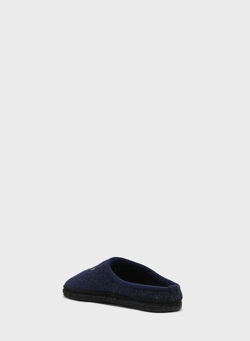 TOMMY HILFIGER Youth Logo Bedroom Slippers