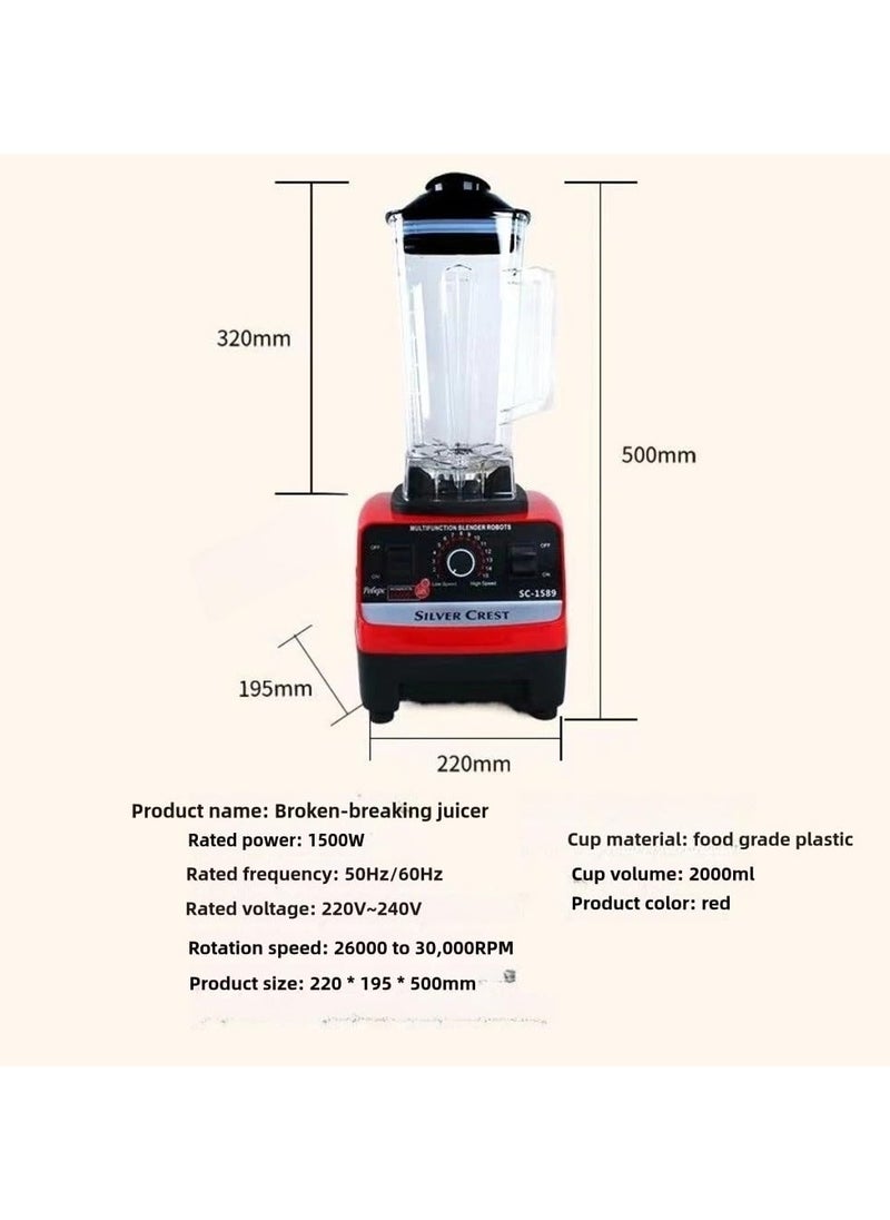 SILVER CREST Cold Press Juicer – Slow Masticating Machine for Whole Fruits & Vegetables, High-Yield Juice Extraction, Easy to Assemble & Clean  - Image 3