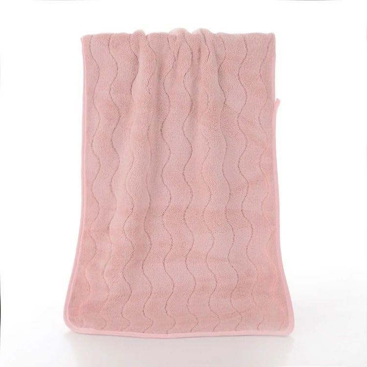 Reexplore Super Absorber Light Weight Microfiber Bathing Towel Soft Quick Dry Bath Towel for Men & Women with Hand Towel Combo -70 x 140cm + 35 X 70 cm, 350 GSM (1 Bath Towel + 1Hand Towel) - Image 2