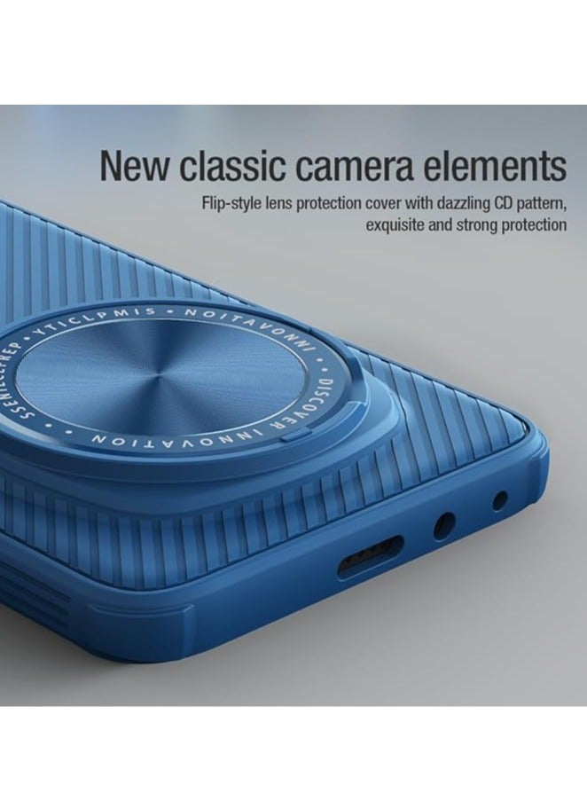 general Honor Magic 6 Pro Case, Camera Lens Privacy Protection, Foldable Stand, Soft TPU, Hard PC Back Case, Shockproof Corners, Airbags - Image 2