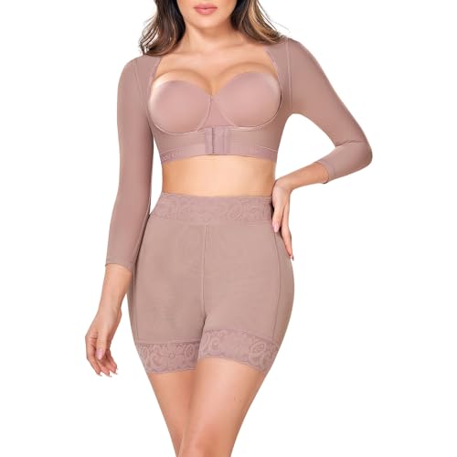 Ann Chery 5155 High Waist Short Butt Shaper | Butt Lifting Shapewear Tummy Control | Colombian Faja (US, Alpha, X-Small, Regular, Regular, Cocoa) - Image 5