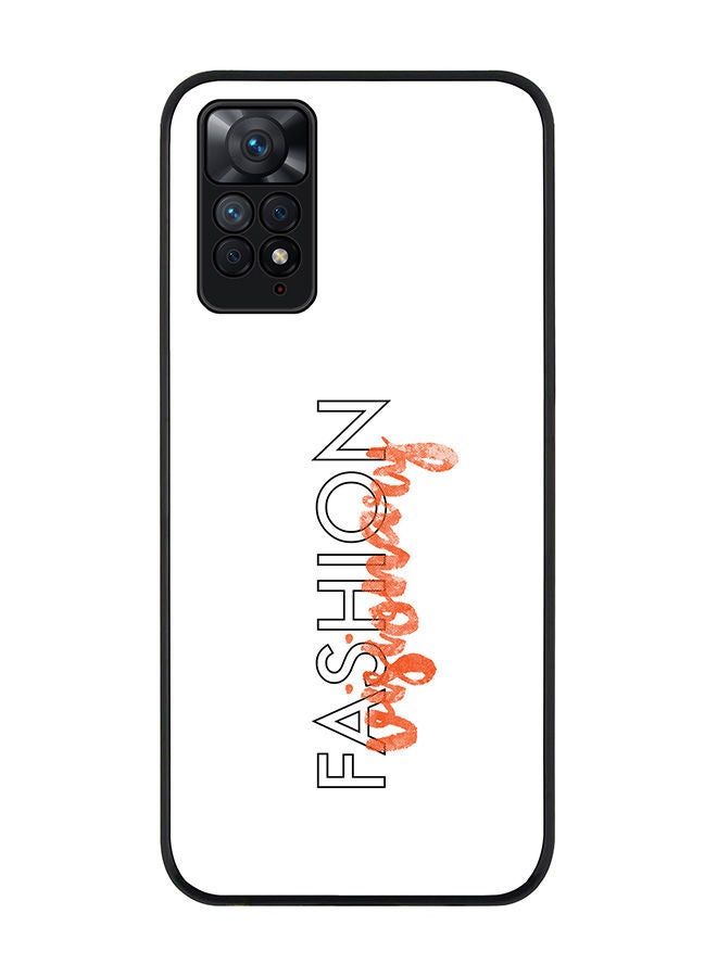 Stylizedd Rugged Black edge case for Redmi Note 11 4G/Redmi Note 11S Slim fit Soft Case Flexible Rubber Edges Anti Drop TPU Gel Thin Cover - Fashion Visionary - Image 1