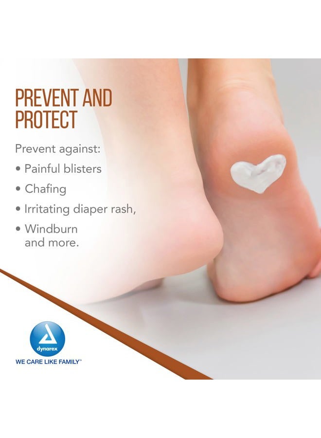 Dynarex فازلين أبيض، جل بترولي للبشرة الجافة، التالفة أو المتشققة، فازلين أبيض مهدئ لتهيج البشرة الطفيف، 4 أونصات. أنابيب، 1 صندوق يحتوي على 6 أنابيب - Image 5