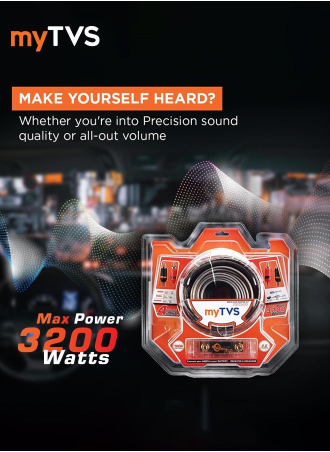 myTVS myTVS TWK-56-4G 4Gauge Amp Wiring Kit  - Image 2