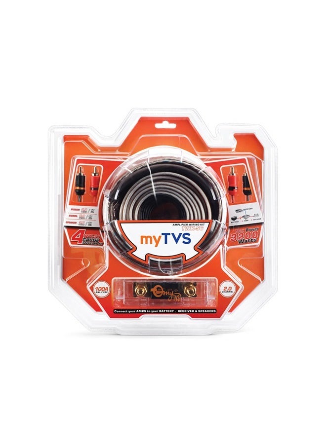 myTVS myTVS TWK-56-4G 4Gauge Amp Wiring Kit  - Image 1