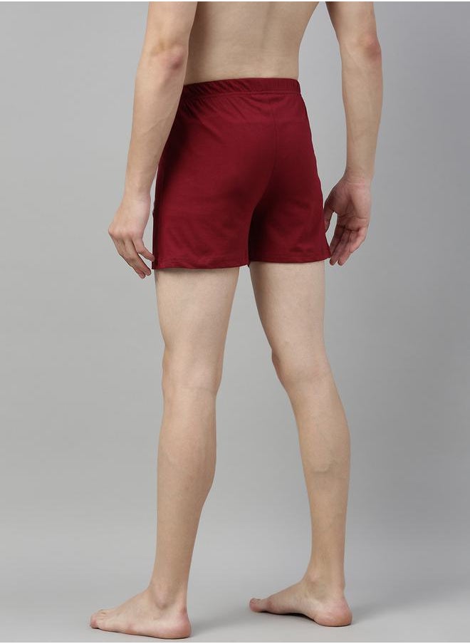 Dillinger - Cotton Elastic Waistband Knit Boxer by Styli - Image 1