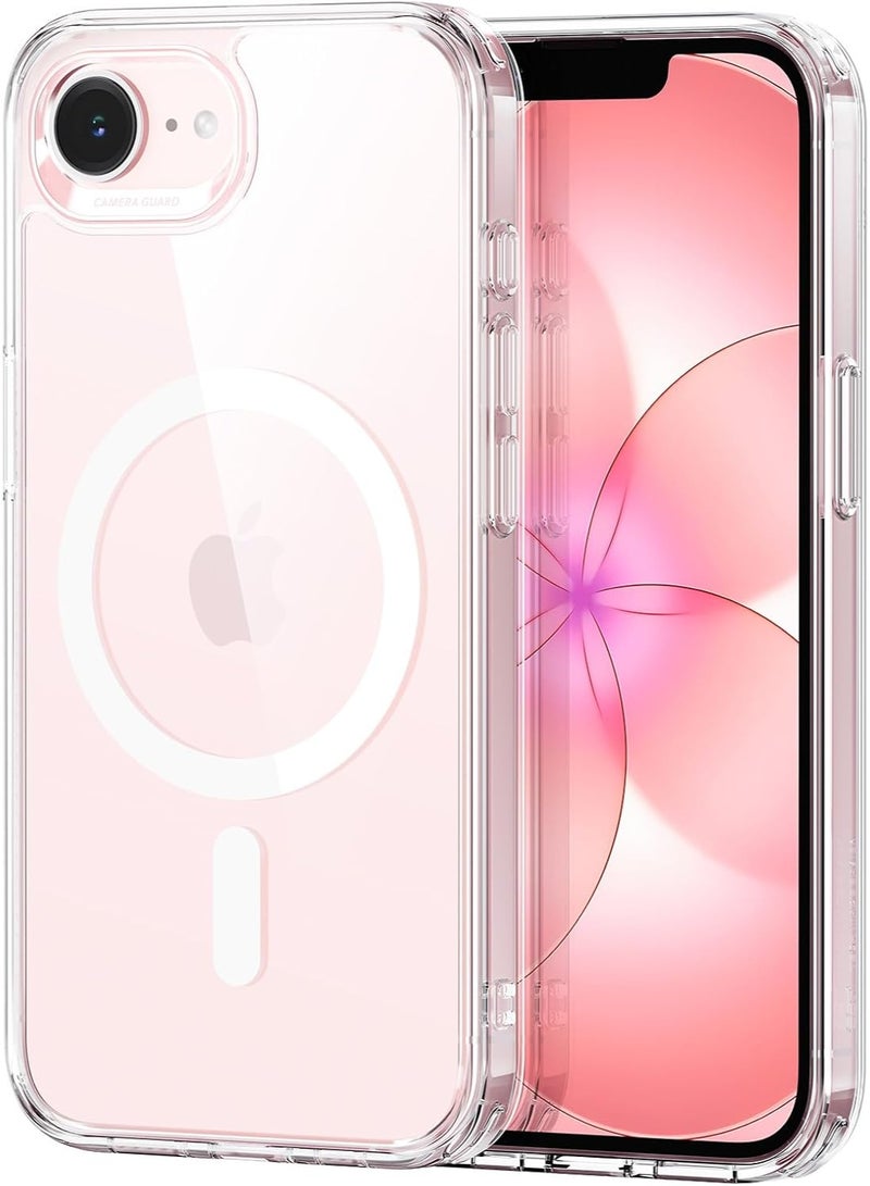 TWEGGON Clear Magsafe Case for iPhone 17e/16e, Protective Magsafe Case Compatible with iPhone 17e/iPhone 16e Clear - Image 1