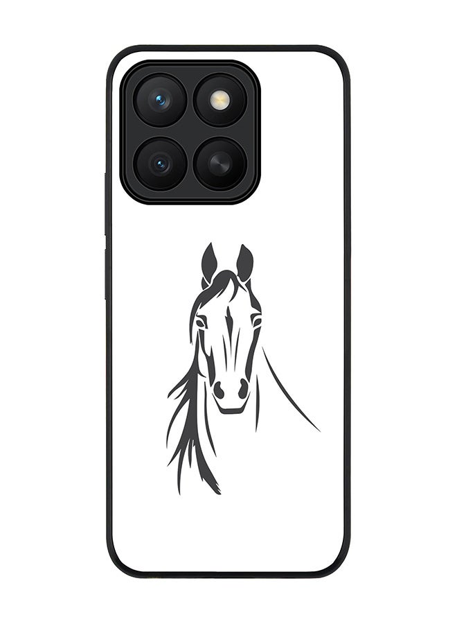 Stylizedd For Honor X8c Case,Slim fit Camera Protection, Shockproof Thin Phone cover  - Arabian Stallion