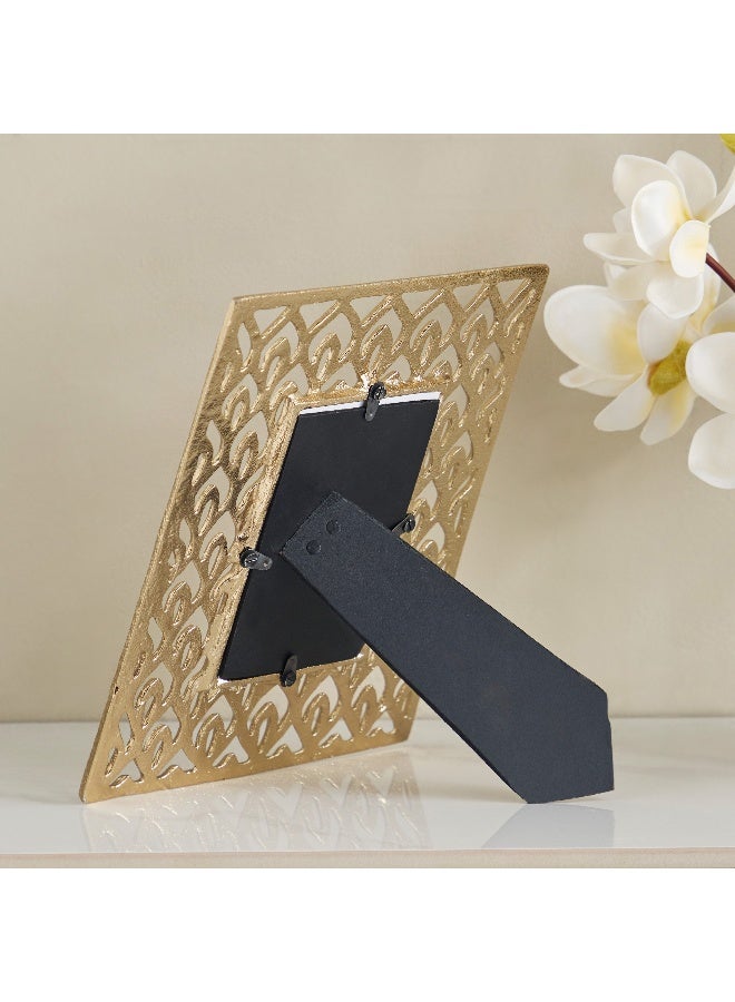 Home Box Ozawa Cutwork Aluminium Single Photo Frame - 23x2x29 cm - Image 3