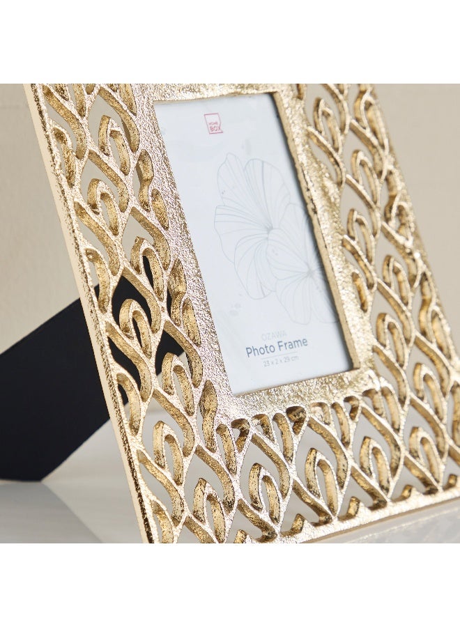 Home Box Ozawa Cutwork Aluminium Single Photo Frame - 23x2x29 cm - Image 4