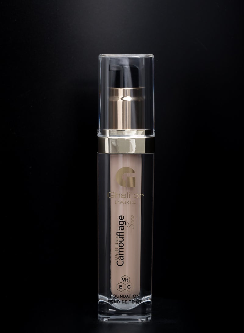 Ghalior_Paris Foundation Camouflage Beige Nude N°513  - Image 1