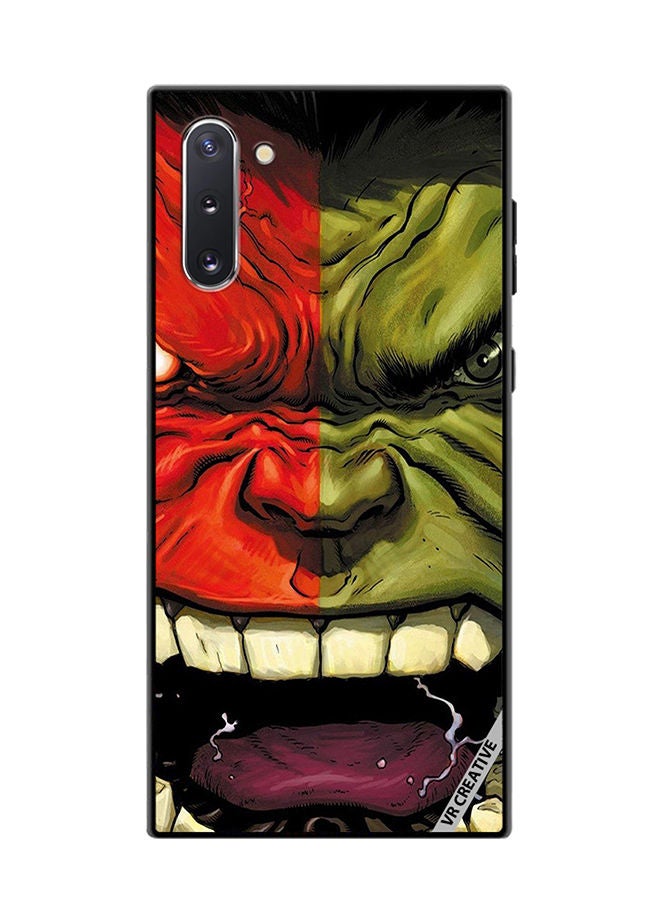 VR CREATIVE Protective Case Cover For Samsung Galaxy Note10 5G Hulk Design Multicolour - Image 1