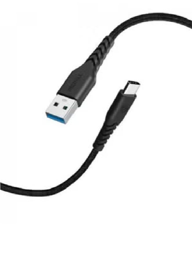 بايسيل موصل من النوع C بطول 120 سم، مصنوع من الجلد الأسود - Image 4