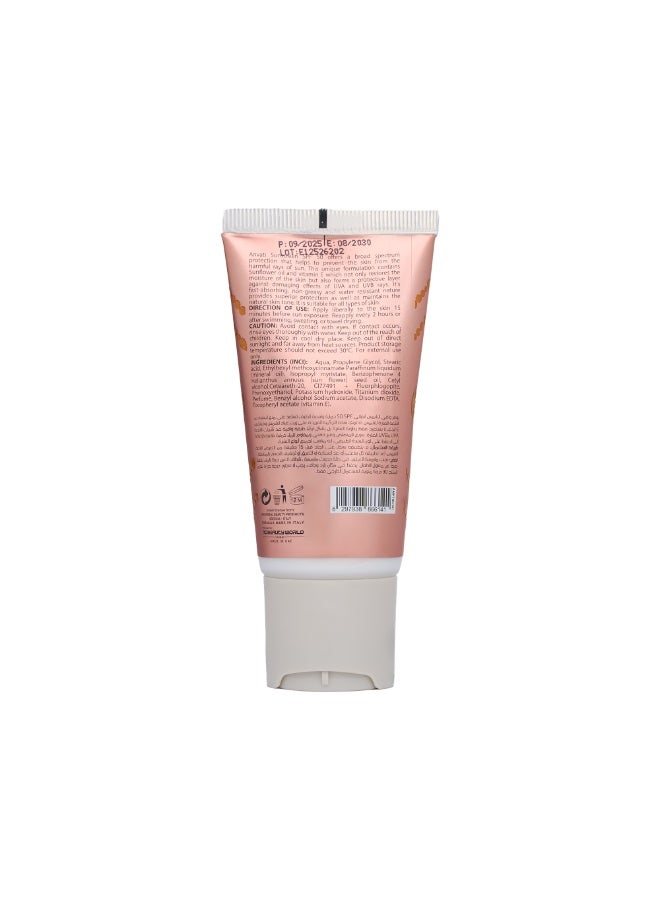 Anvati Hydrating Sunblock with Foundation – Moisturizing Tinted Sunscreen with SPF for Daily UV Protection | Skin Tone Correcting, Lightweight, Non-Greasy Sun Protection Cream for Smooth & Even Coverage - Image 4