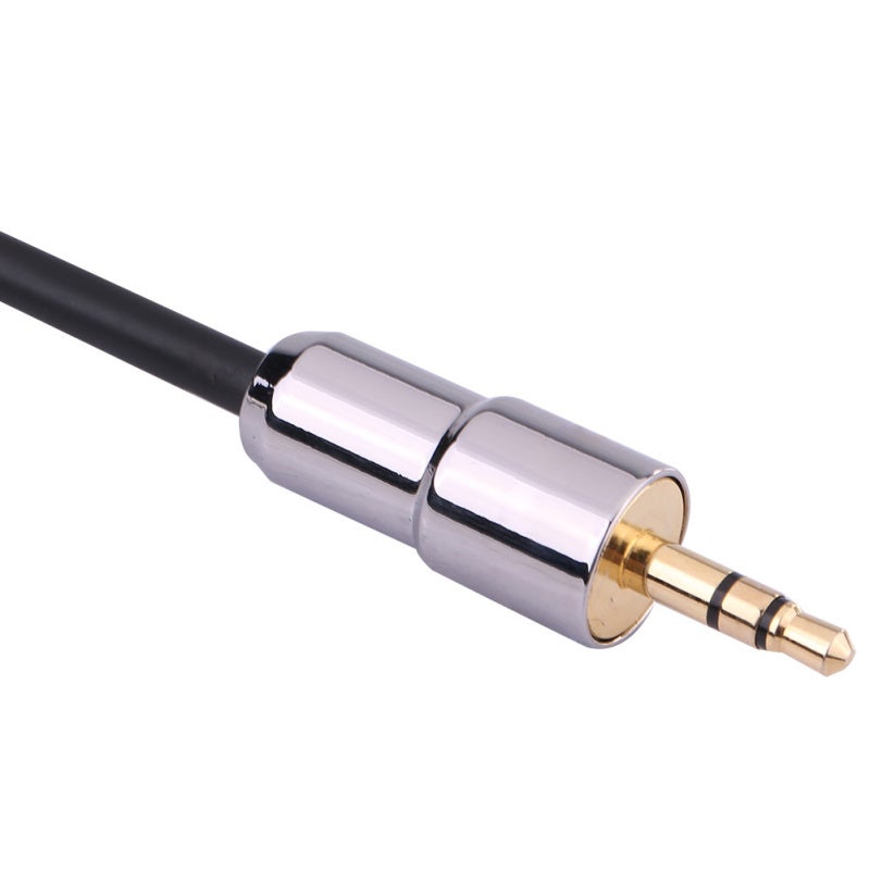 CHOSEAL Car AUX In Audio Cable 1.5m Black Gilded Head - Minimizes Signal Loss for Clearer Audio - CD Player Adapter for Alpine Unilink Head Units - Image 3