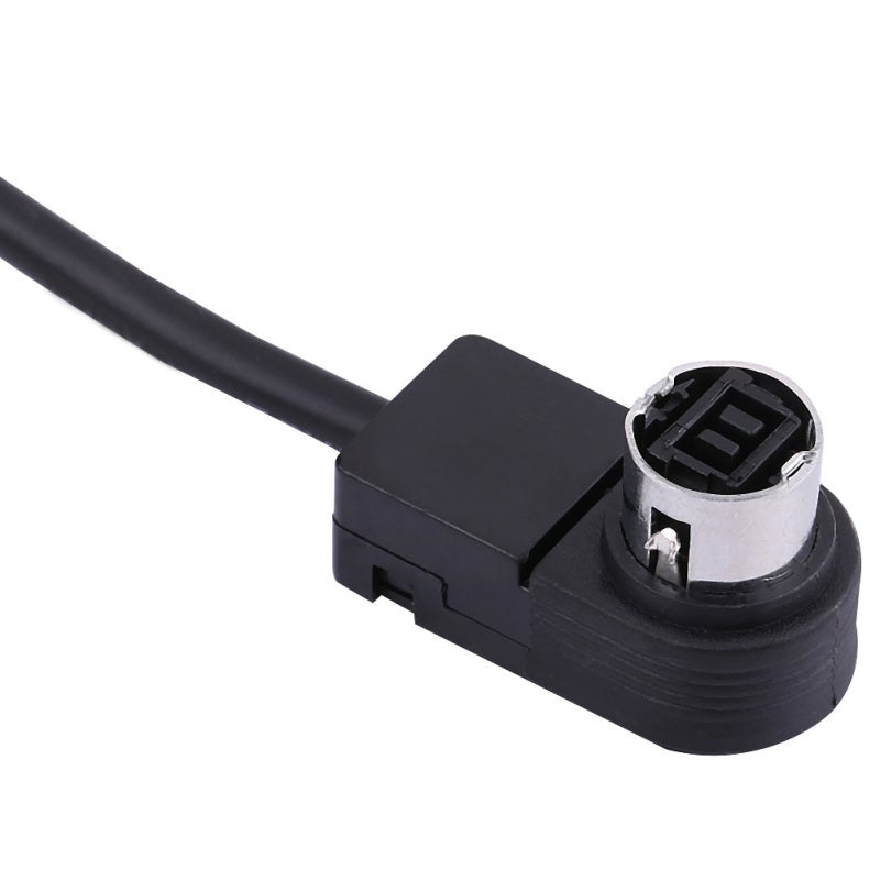 CHOSEAL Car AUX In Audio Cable 1.5m Black Gilded Head - Minimizes Signal Loss for Clearer Audio - CD Player Adapter for Alpine Unilink Head Units - Image 4