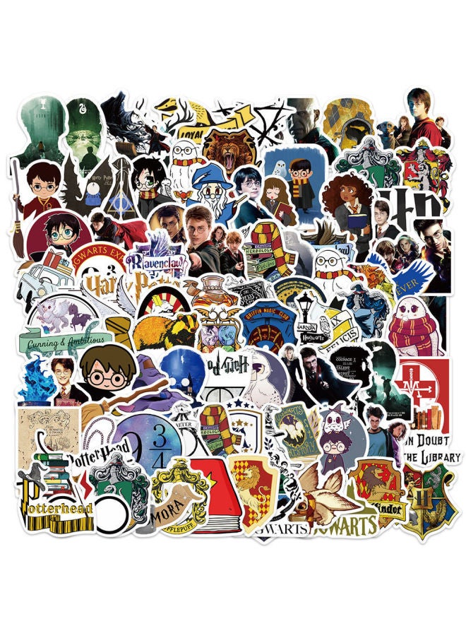 Long ملصقات هاري بوتر فيلم الخيال العلمي جرافيتي غلاف الهاتف لوح التزلج الأمتعة ملصقات مقاومة للماء من بي في سي - Image 1