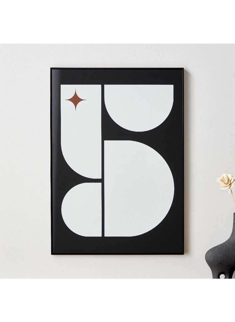 Home Box Fero Tinted Framed Wall Art 50 x 70 x 2 cm  - Image 1