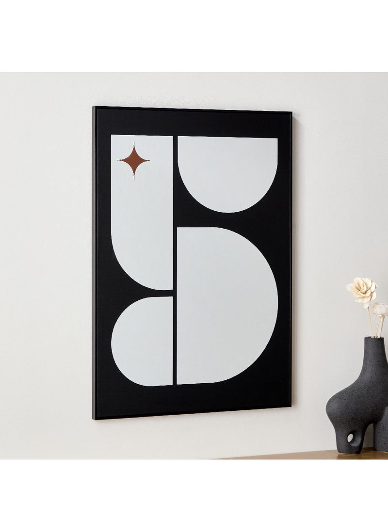 Home Box Fero Tinted Framed Wall Art 50 x 70 x 2 cm  - Image 2