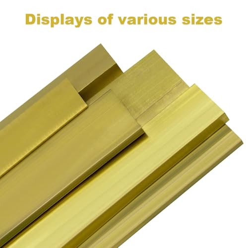 SuperDi 1/4" x 2" C360 Brass Flat BAR 12" Long Solid .250" Plate Mill Stock H02 - Image 4