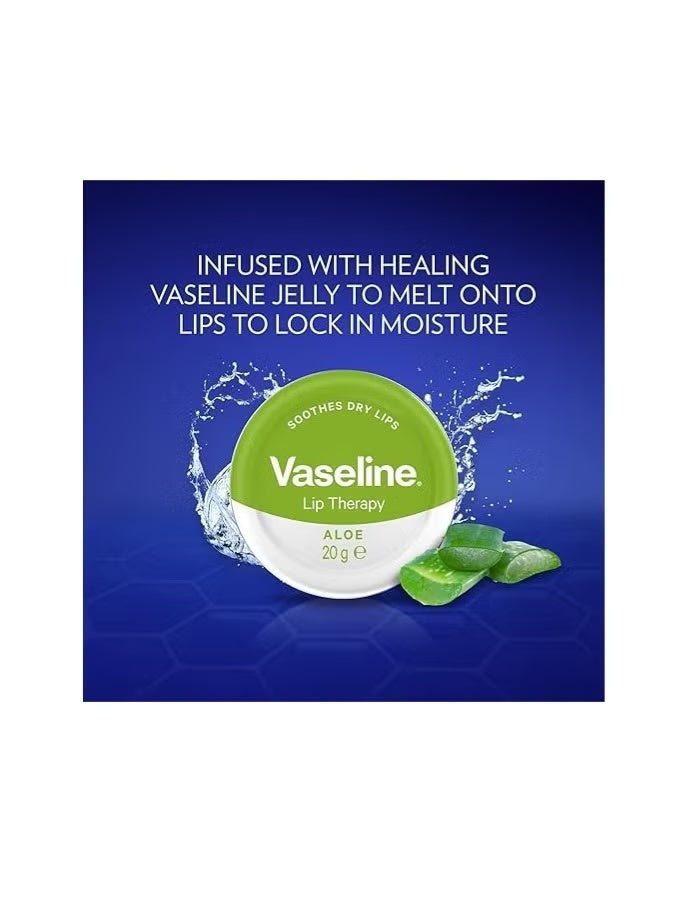 Vaseline Aloe Vera Therapy Lip Balm 20g - Image 5