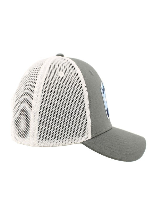 ZHATS North Carolina Tar Heels NCAA Officially Licensed Snapback Hat Big Rig Patch Smoke White Switchback - Image 4
