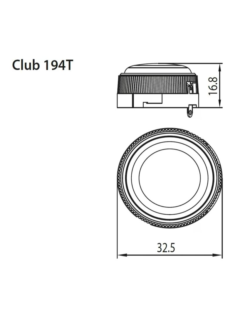 JBL Club 192T 3/4" Car Tweeter Speakers – 150W High-Performance Precision Tweeters by Harman Kardon (1 Pair) - Image 4