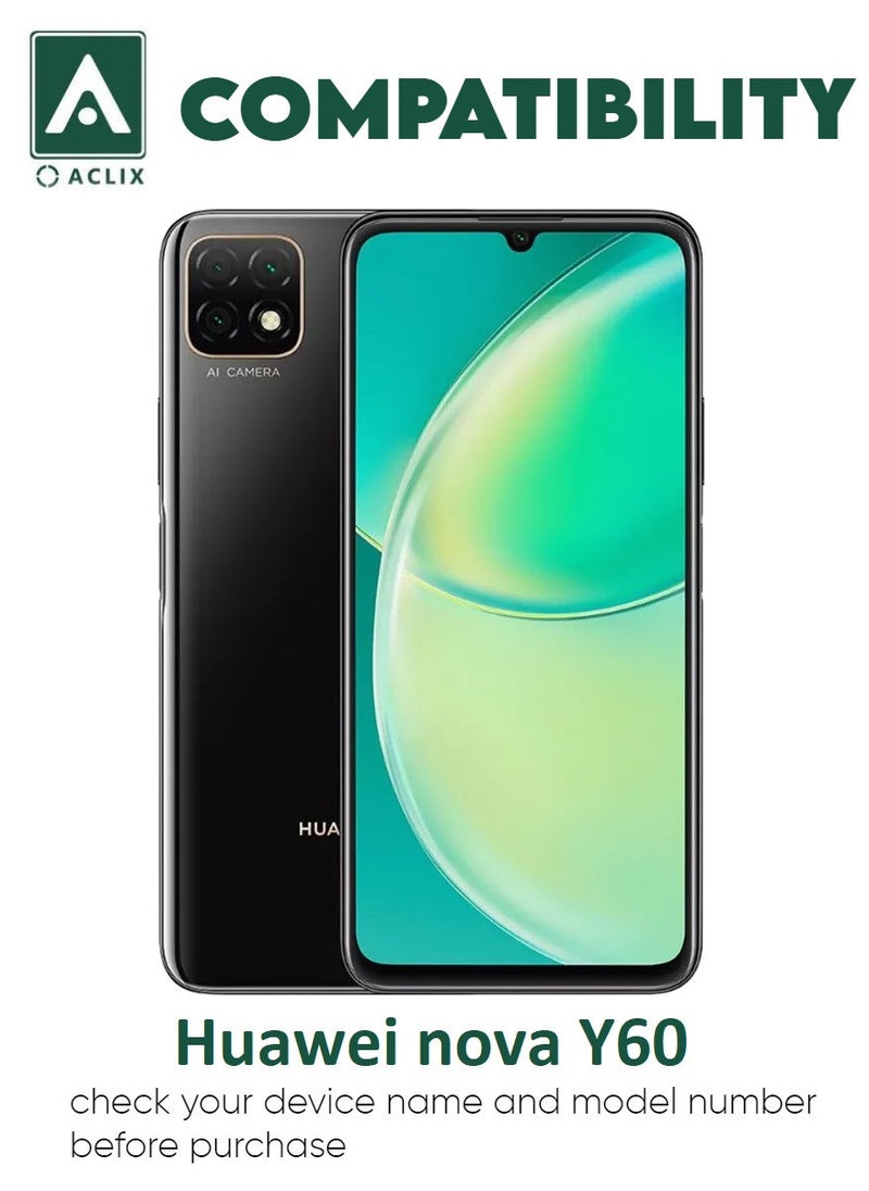 ACLIX 2 Pieces Antistatic ESD Dustproof Premium Quality High Definition Tempered Glass Screen Protector Designed For Huawei nova Y60 - Image 3