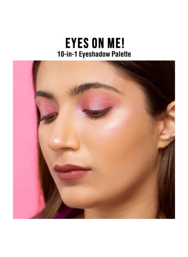 Nykaa Eyes On Me! 10-In-1 Eyeshadow Palette - Daydreaming - Image 5