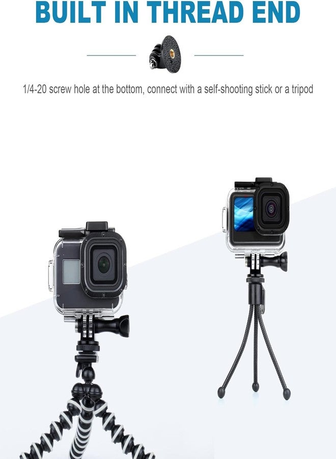 اكشن برو محول تثبيت ثلاثي القوائم ومسمار متوافق مع كاميرات الحركة GoPro-13/12/11/10/9/8/7/6/5/4/3/2/SJCAM/Gopro Max/Akaso/DJI Osmo/Insta-360 - Image 5