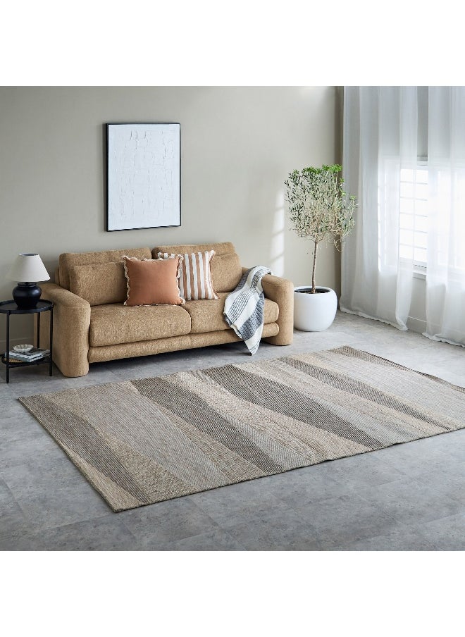 Home Box Ciara Ashen Anti Skid Polypropylene Rug - 200x300 cm  - Image 3